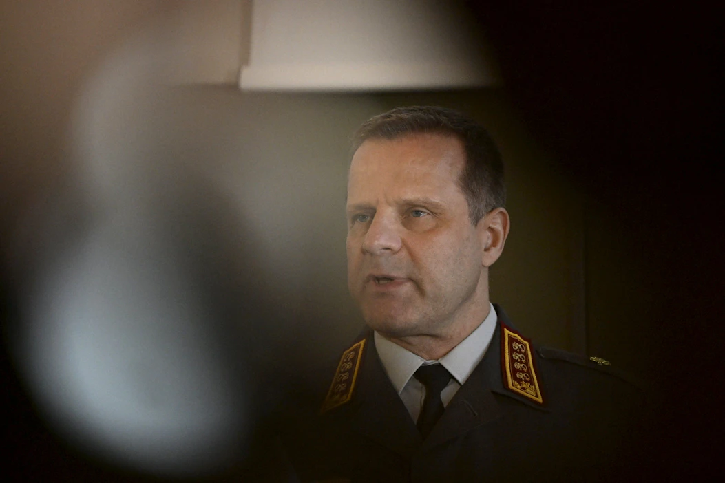Puolustusvoimain komentaja, kenraali Janne Jaakkola oli Ylen Ykkösaamun vieraana. (arkistokuva) LEHTIKUVA / ANTTI AIMO-KOIVISTO .