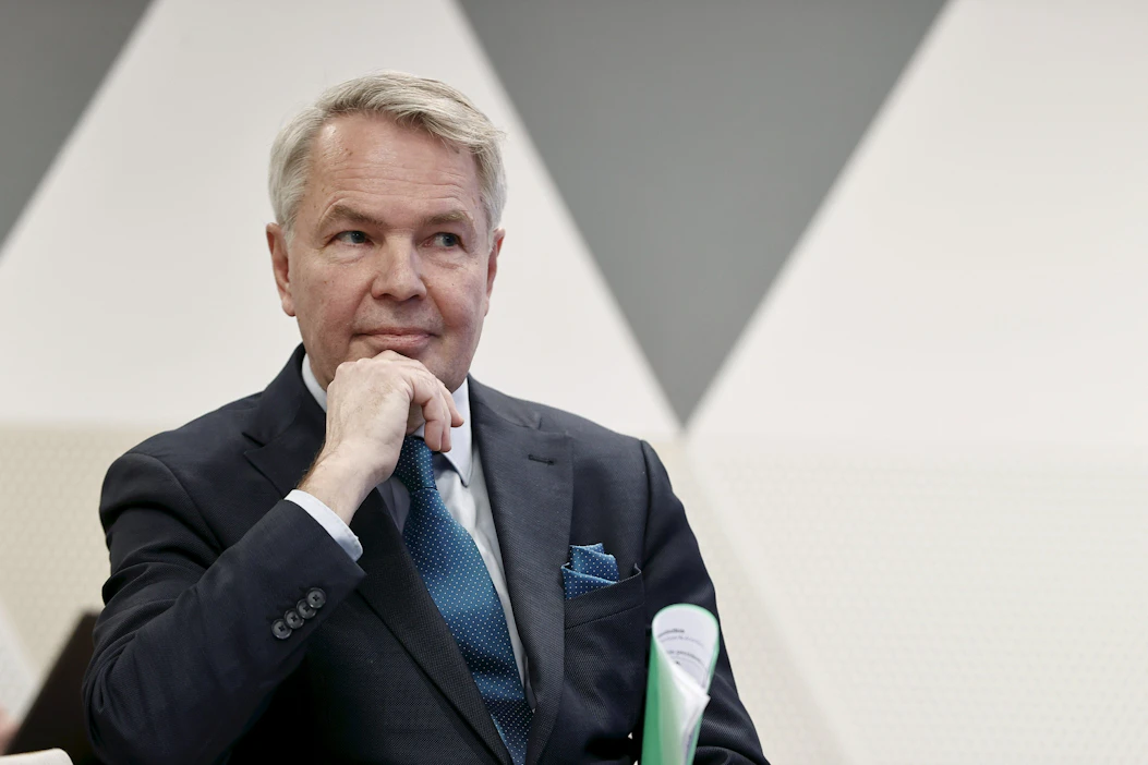 Turkin hallinto on vahvistanut, että maassa on käyty keskustelua ratifioinnista jo ennen parlamenttivaaleja. Asia on Suomen ulkoministeri Pekka Haaviston (vihr.) mukaan kuitenkin vahvasti ehdollinen. LEHTIKUVA / Antti Hämäläinen.