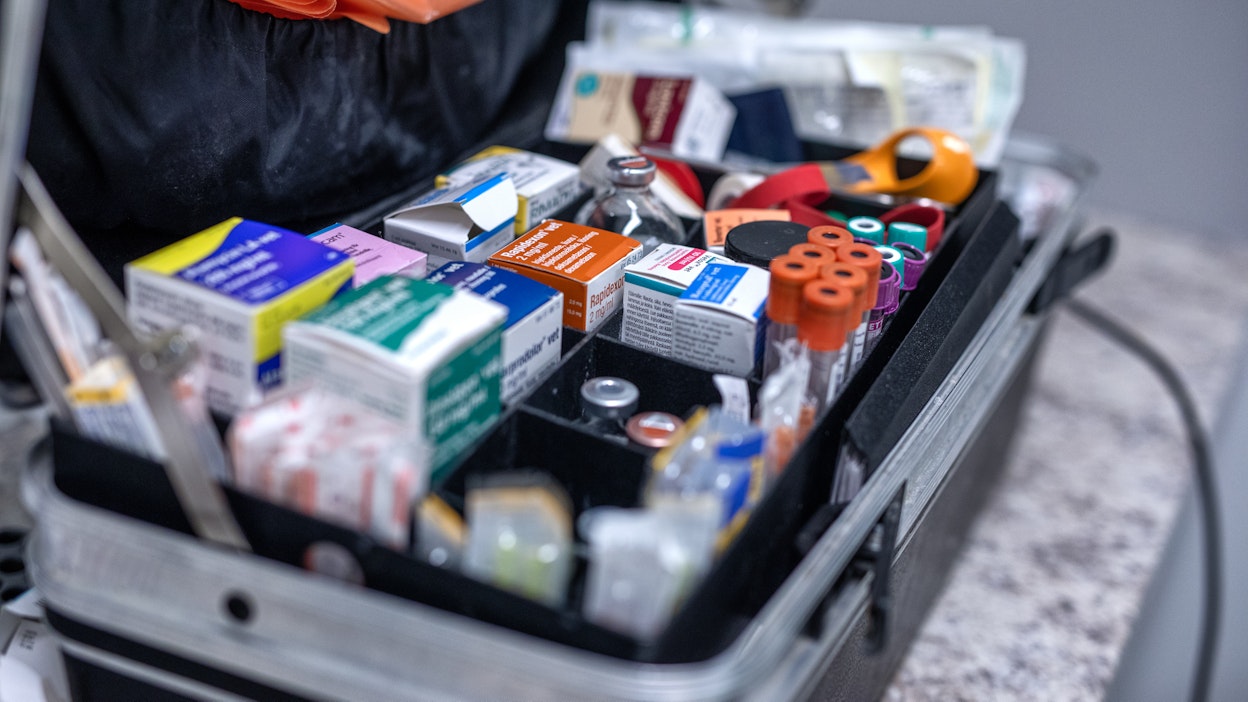 Brasiliassa antibiootteja ja kasvuhormoneja myydään karjanhoitoon maataloustarvikekaupoissa ilman reseptiä tai valvontaa. Kuvituskuva.