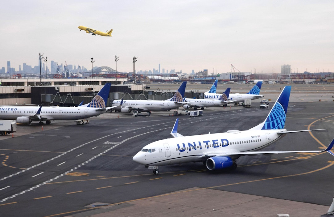 United Airlines ennustaa nelinkertaistavansa liikevoittonsa tänä vuonna. LEHTIKUVA/AFP.