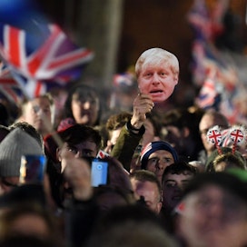 Britanniassa on sekä juhlittu että surtu EU-eroa. LEHTIKUVA/AFP