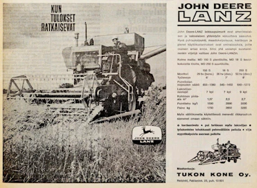 Mainos julkaistu Koneviestissä 14/1964.