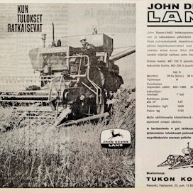 Mainos julkaistu Koneviestissä 14/1964.