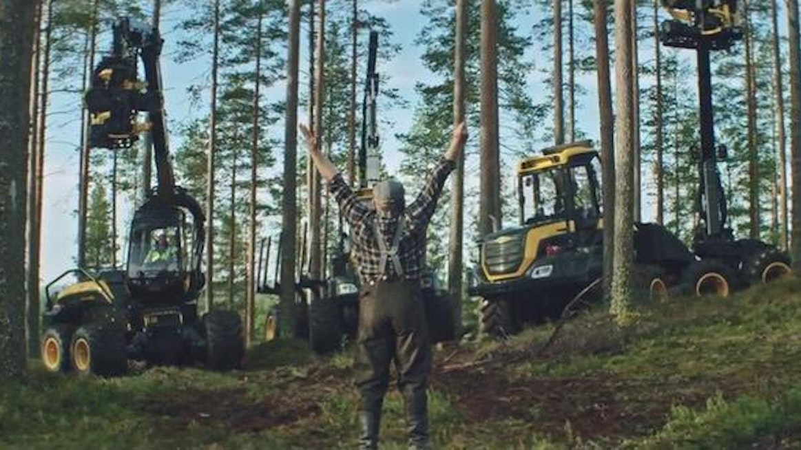 Kuvakaappaus videosta.