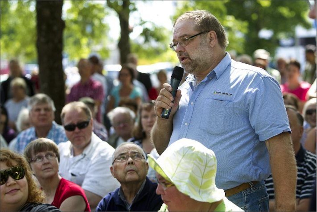 Lampuri Tapio Rintalalla on omakohtaista kokemusta susivahingoista.