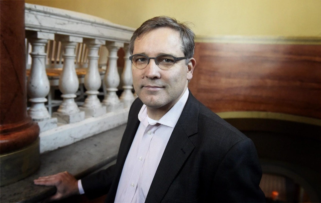 Suomen Yrittäjien toimitusjohtaja on Mikael Pentikäinen. LEHTIKUVA / Vesa Moilanen