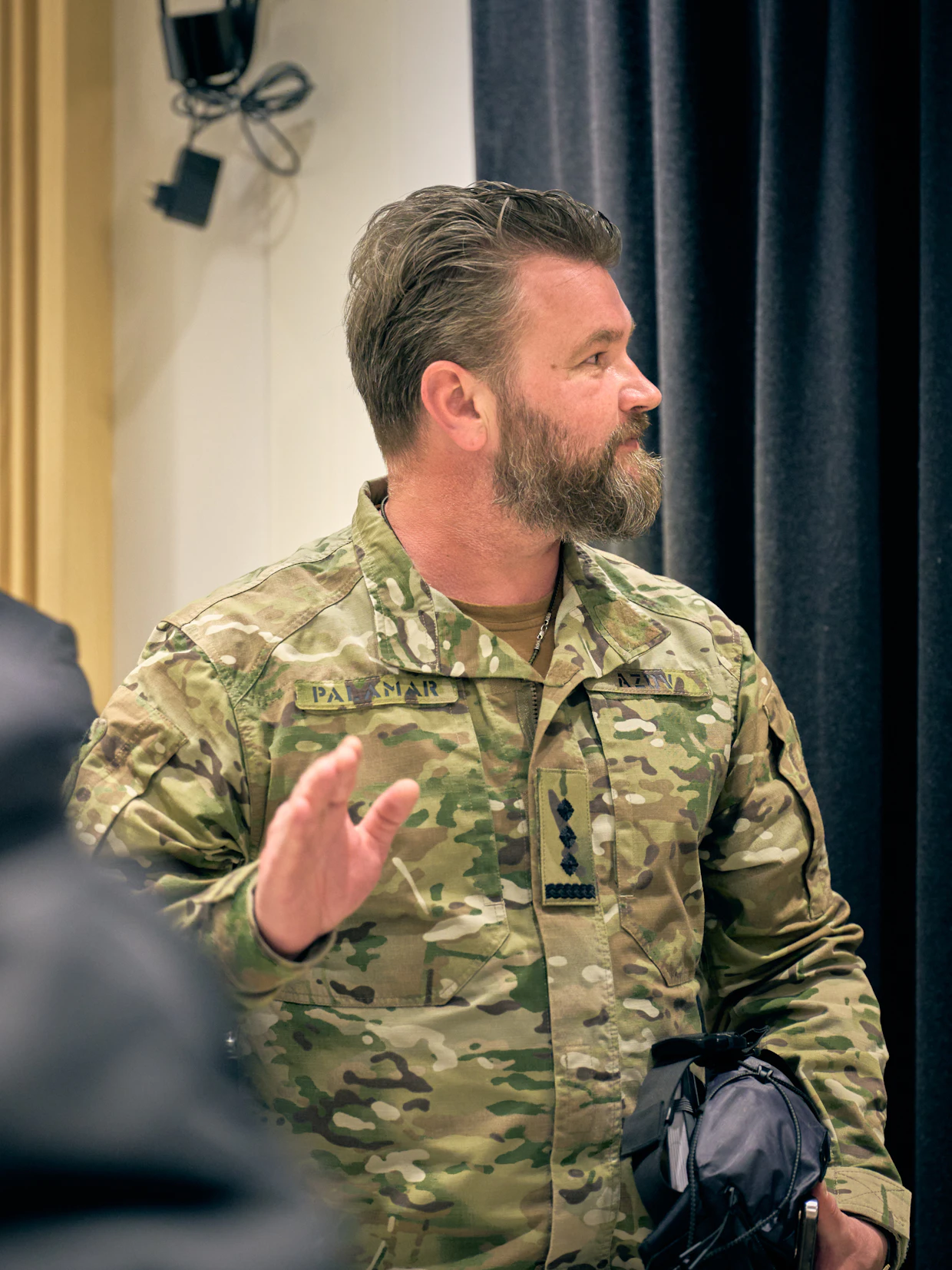 Apulaiskomentaja, eversti Sviatoslav Palamar jäi Venäjän sotavangiksi Mariupolissa.