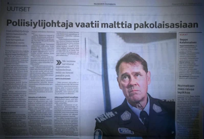 Poliisiylijohtaja Seppo Kolehmaisen haastattelu julkaistiin maanantain 19.10. Maaseudun Tulevaisuudessa.