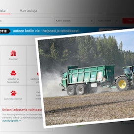 Traktorikauppa on kiinnostanut ihmisiä toden teolla tänä keväänä myös Tori.fi-sivustolla. Arkistokuva.