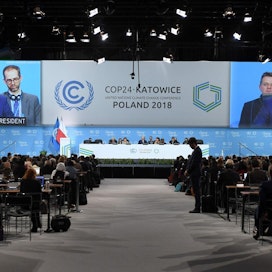 YK:n ilmastokokous alkoi Katowicessa sunnuntaina.