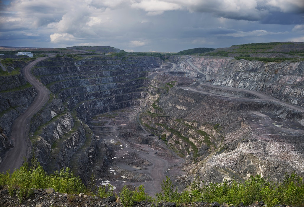 Yaran Siilinjärven fosfaattikaivos kuvattuna kesällä 2025.