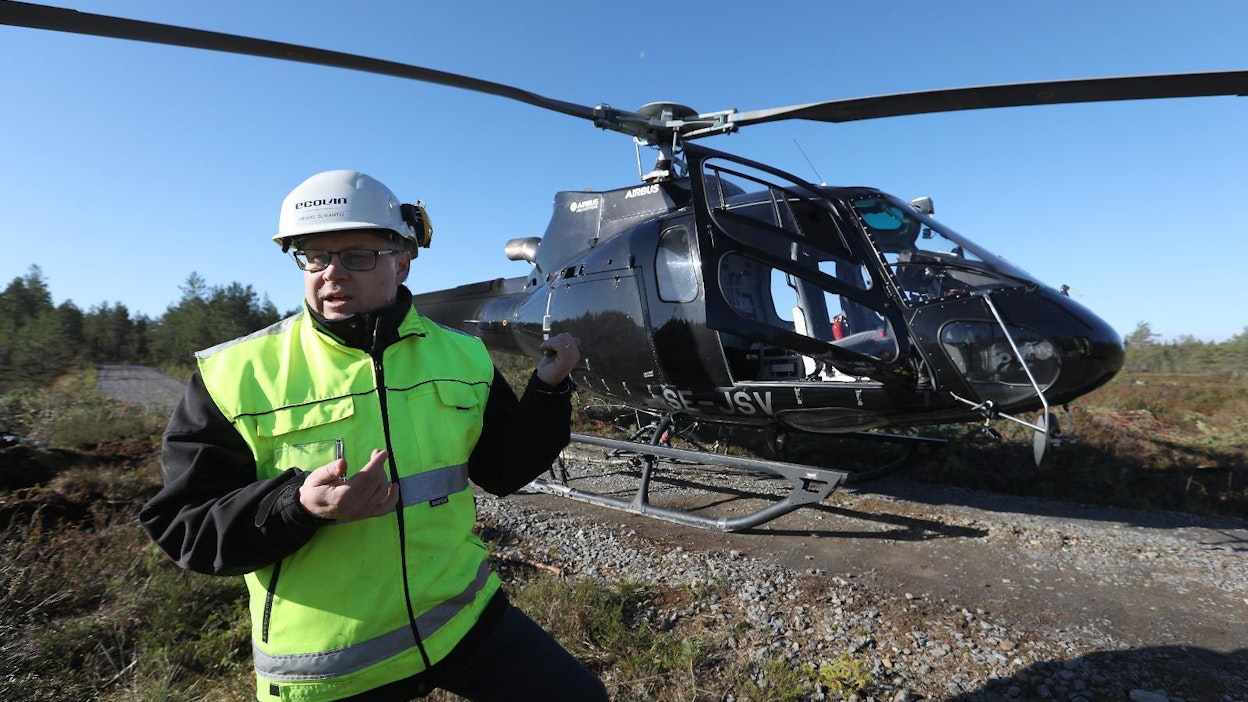 Ecolanilla on laajennettu alihankintasopimus lentolevityksistä ruotsalaisen Scandair Helicopterin kanssa, sanoo myyntipäällikkö Heikki Suvanto Ecolanilta.
