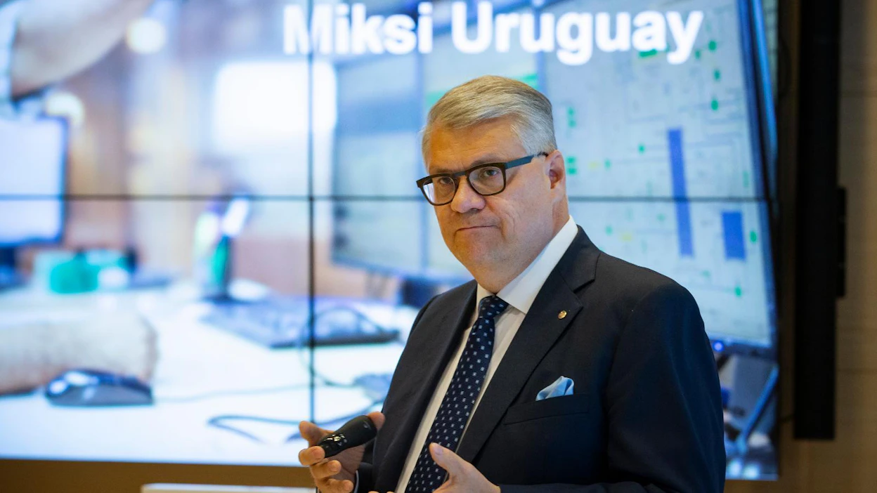 UPM:n toimitusjohtaja Jussi Pesonen esitteli Uruguayn investointia viime kesän osavuosikatsauksessa.