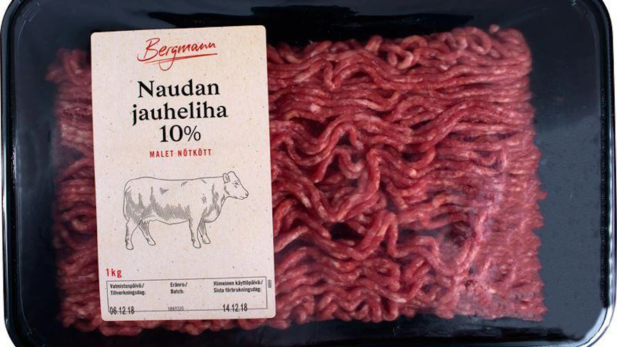 Lidlin jauhelihavalikoiman Bergmann-merkin tuotteissa lihan alkuperämaa on Saksa.