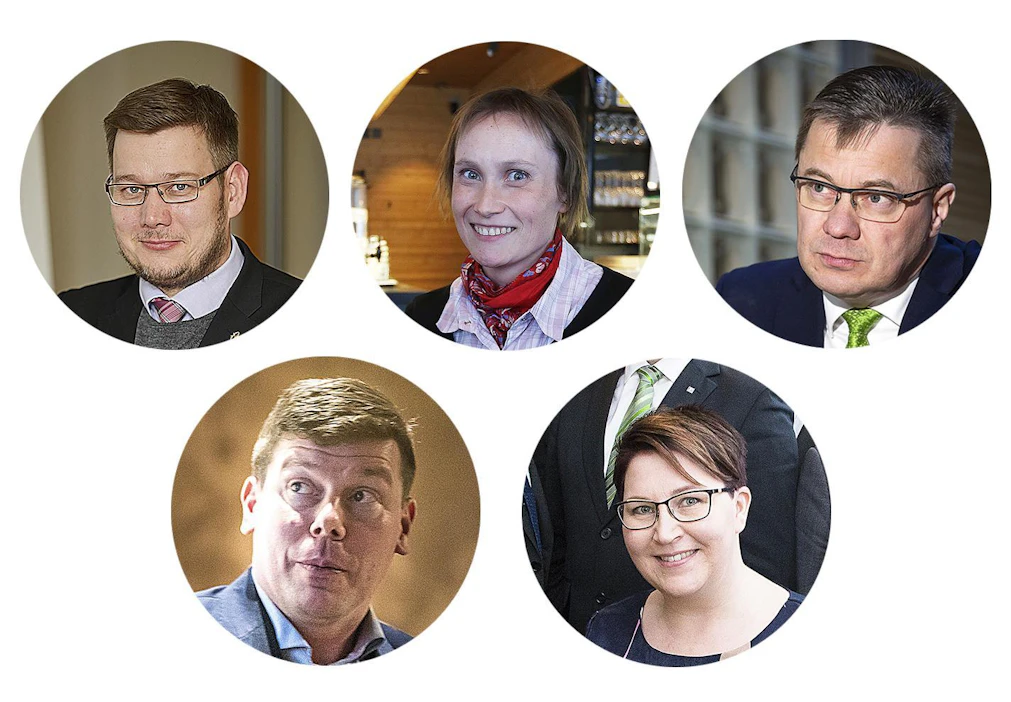MTK:n tukea saivat Eerikki Viljanen, Silja Keränen, Pertti Hakanen, Tommi Lunttila ja Kati Partanen.