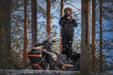 Metsähallituksen Itä-Suomen erätarkastaja Jyrki Turpeinen oli viime viikon perjantaina valvomassa Lieksassa.