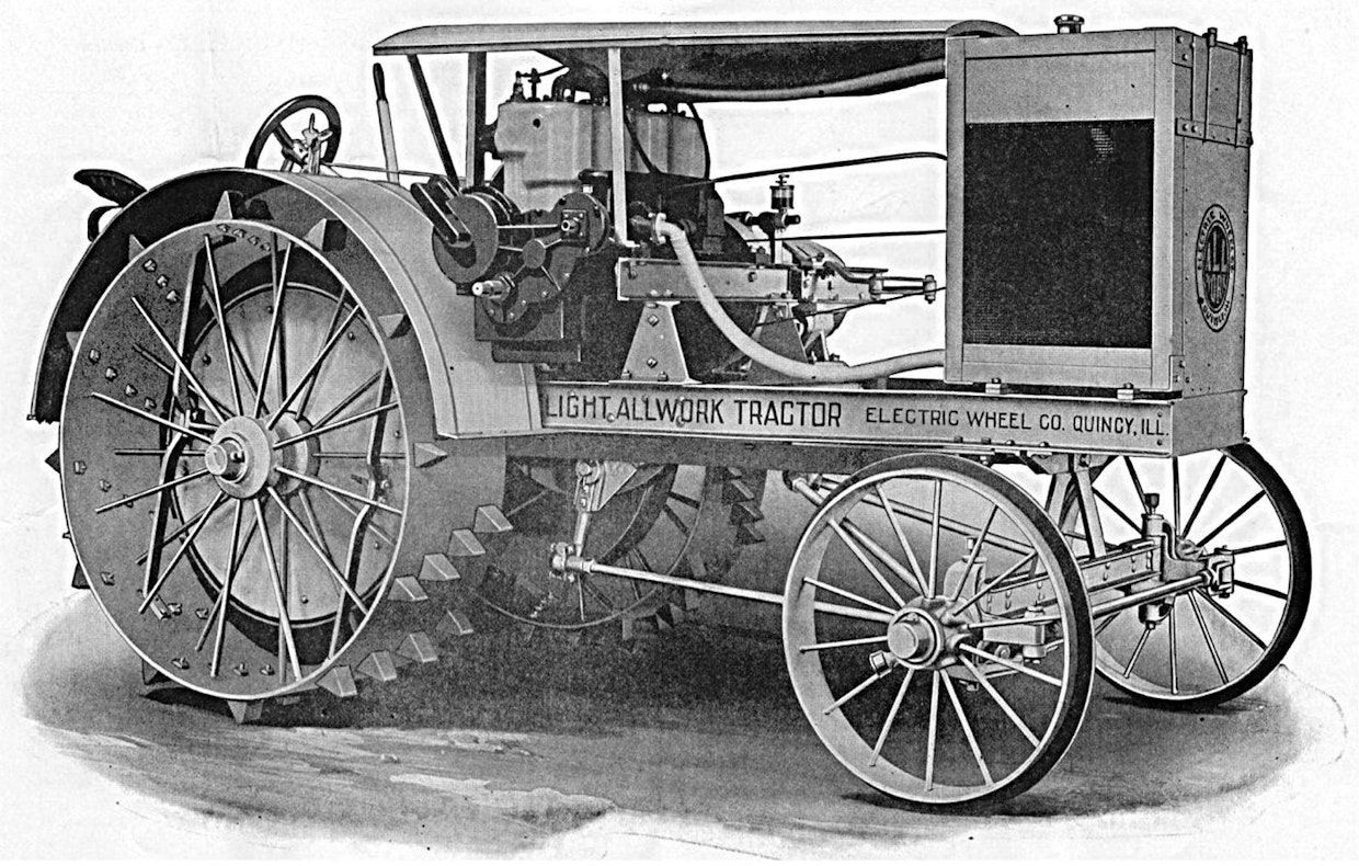 Hankkijan maahantuoma AllWork oli oikea traktori, jota pystyi käyttämään muuhunkin kuin kyntämiseen. Ensimmäinen viiden koneen erä tuli Tanskasta heinäkuussa 1917 ja hieman suurempi lähetys joulukuussa. Tilauksia olisi ollut moninkertaiselle määrälle, mutta kansalaissota ja siitä seuranneet moninaiset ongelmat keskeyttivät maahantuonnit pariksi vuodeksi.