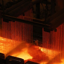 Outokummun terästehdas Torniossa on yksi Euroopan suurimmista ruostumattoman teräksen valmistajista.
