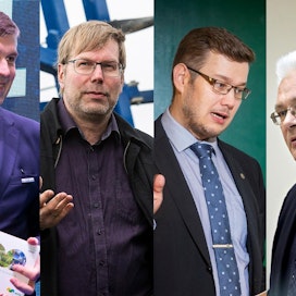 Juha Marttila, Markus Eerola, Eerikki Viljanen ja Mauno Ylinen toimivat MTK:n luottamustehtävissä.