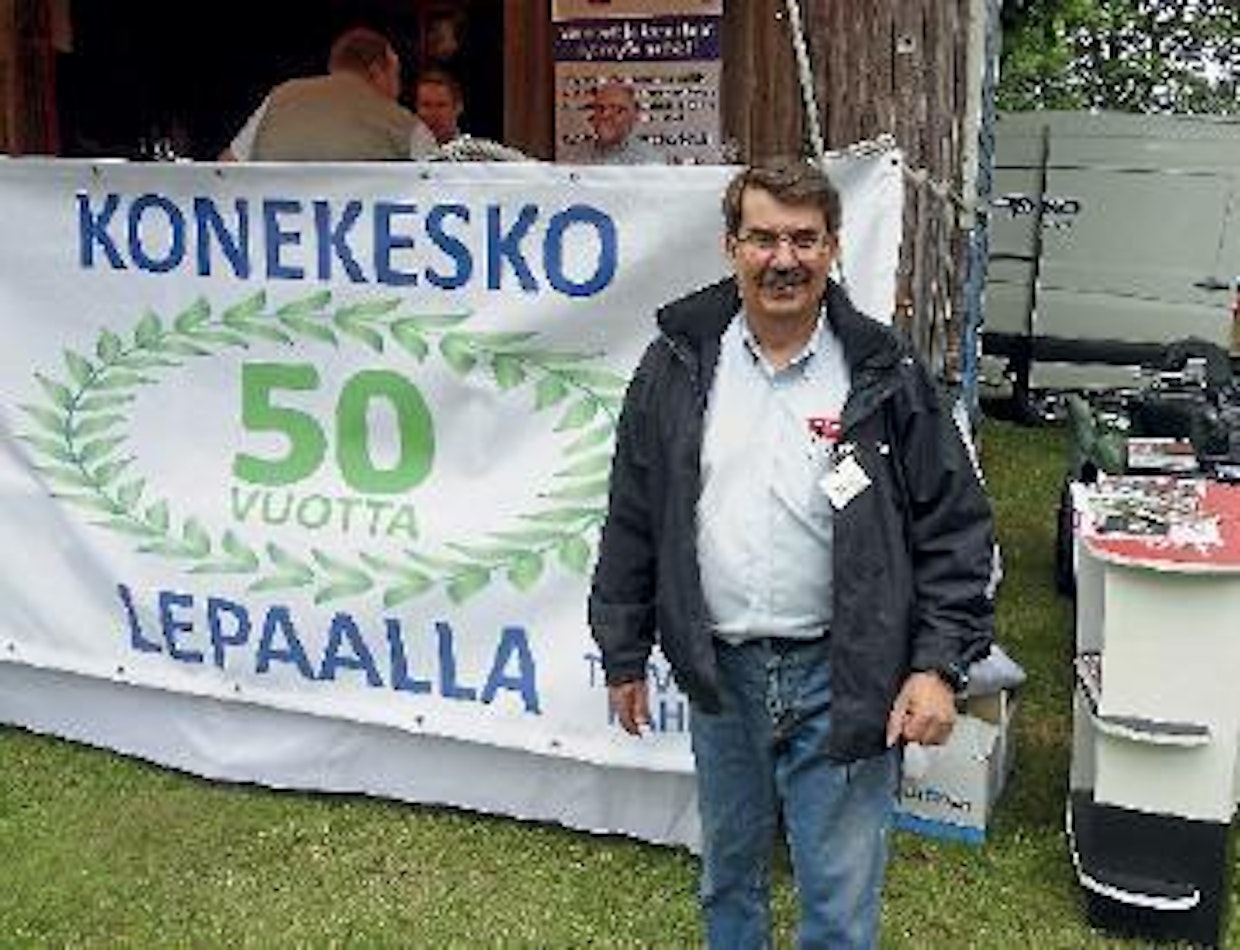 Keskon tuotepäällikkö Pekka Penttilä oli ensimmäistä kertaa töissä Lepaalla vuonna 1978.