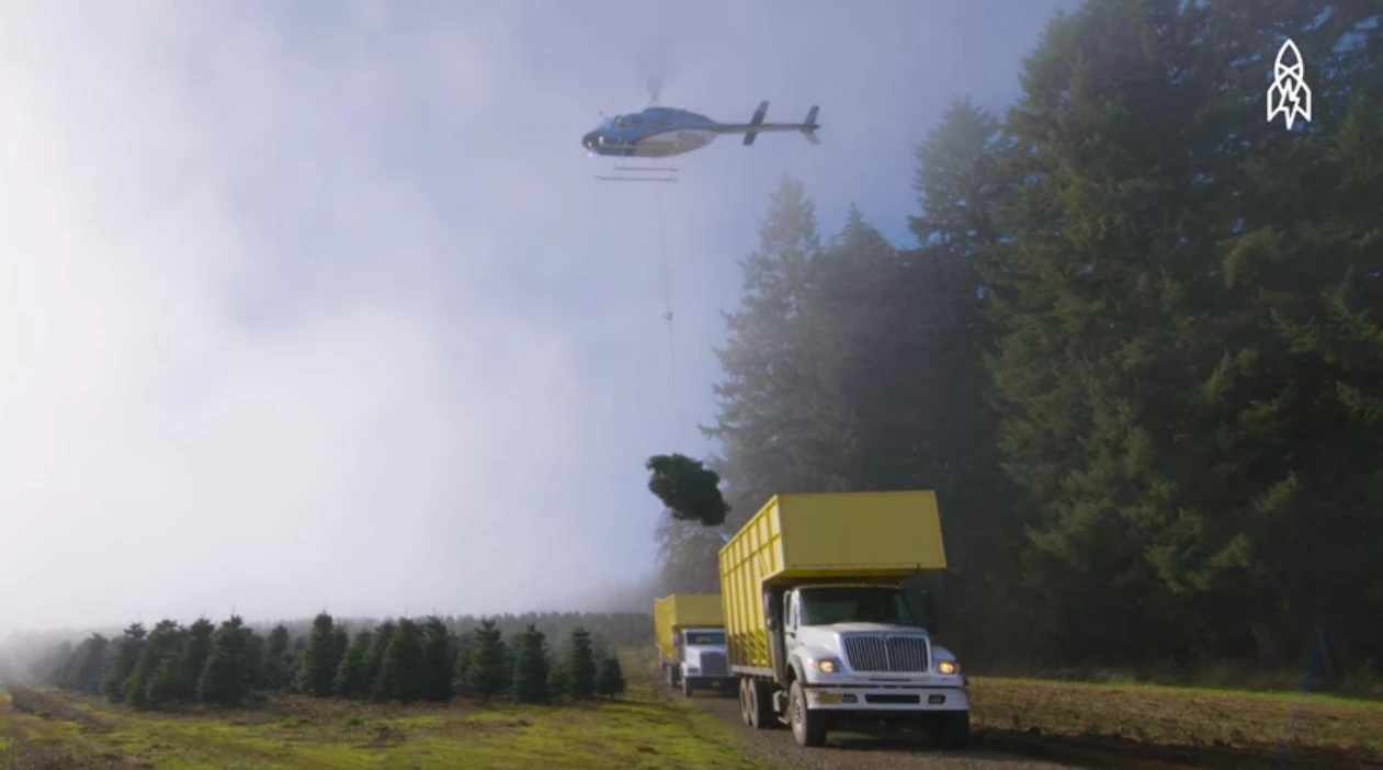 Holiday Tree Farms Oregonissa kertoo olevansa maailman suurin joulukuusitila.