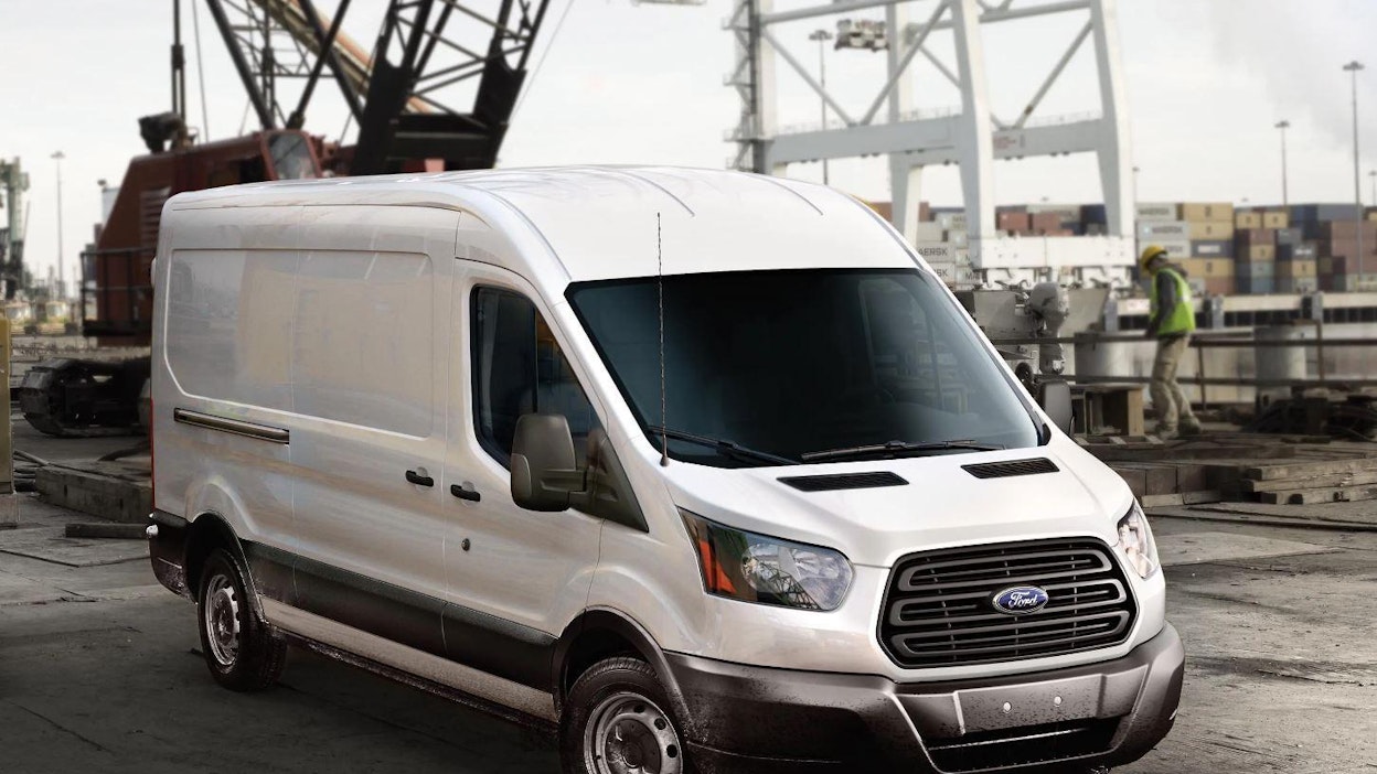 Ford Transit Cargo Van Pohjois-Amerikan hyötyajoneuvomallistosta.