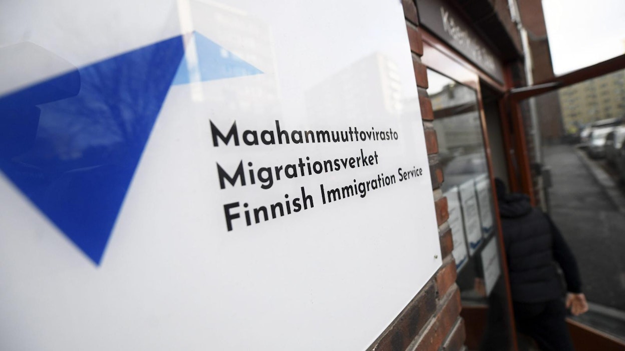 Koordinaatioryhmässä on edustettuna muun muassa Maahanmuuttovirasto. LEHTIKUVA / VESA MOILANEN