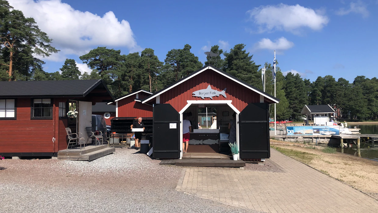 Börjes Fisk toimii Nauvon satamassa 37. kesää.