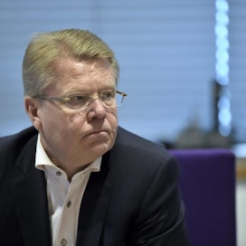 Jyri Häkämiehen mukaan EK:n liitot tavoittelevat sellaista ratkaisua, jossa vienti on avaajana ja sitä avausta ei ylitetä. LEHTIKUVA / ANTTI AIMO-KOIVISTO