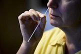 Koronavirus jopa tuplasi ammattitautitapaukset vuosina 2021 ja 2022. LEHTIKUVA / Emmi Korhonen. 