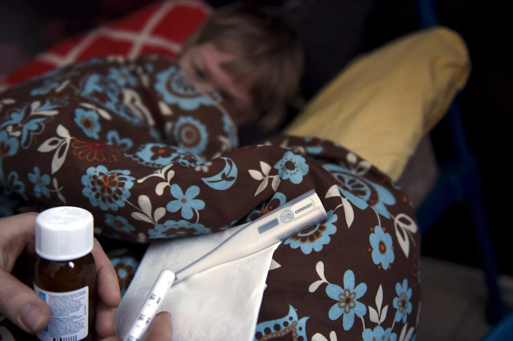 Tutkimuksessa selvitettiin alle 12-vuotiaille lapsille apteekeista toimitettujen antibiootti- ja astmalääkereseptien määrät Suomessa vuosilta 2019 ja 2020. LEHTIKUVA / ANTTI AIMO-KOIVISTO
