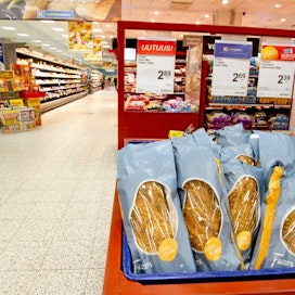 leipä leipähylly Seilori K Supermarket