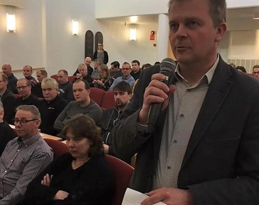 Heikki Jaakola Ylivieskasta oli huolissaan tukialueiden synnyttämästä kahtiajaosta.
