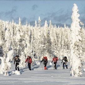 Umpihankihiihdon maailmanmestaruuden vei tänä vuonna kuvassa hiihtävä Finngrip Kuusamo. Nimestään huolimatta joukkueen jäsenet eivät ole kotoisin Kuusamosta vaan Uudeltamaalta ja Keski-Suomesta. Antti Raatikainen