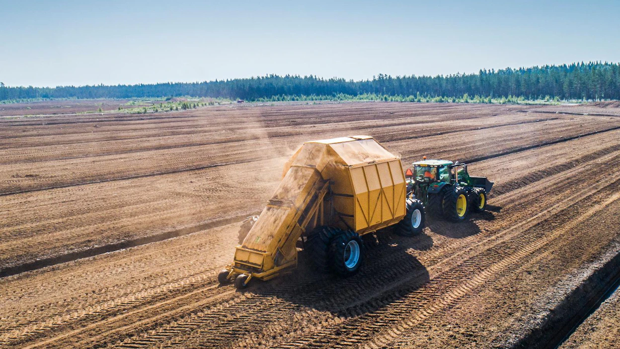 Neovalla on levossa olevia energiaturpeen tuotantoalueita Suomessa noin 10 000 hehtaaria.