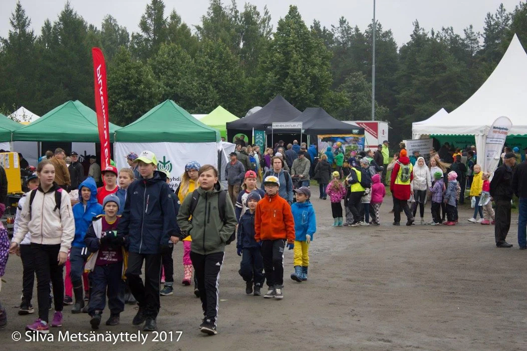 Perjantain aikana Silva-metsänäyttelyssä vieraili vähintään 10 000 henkeä.