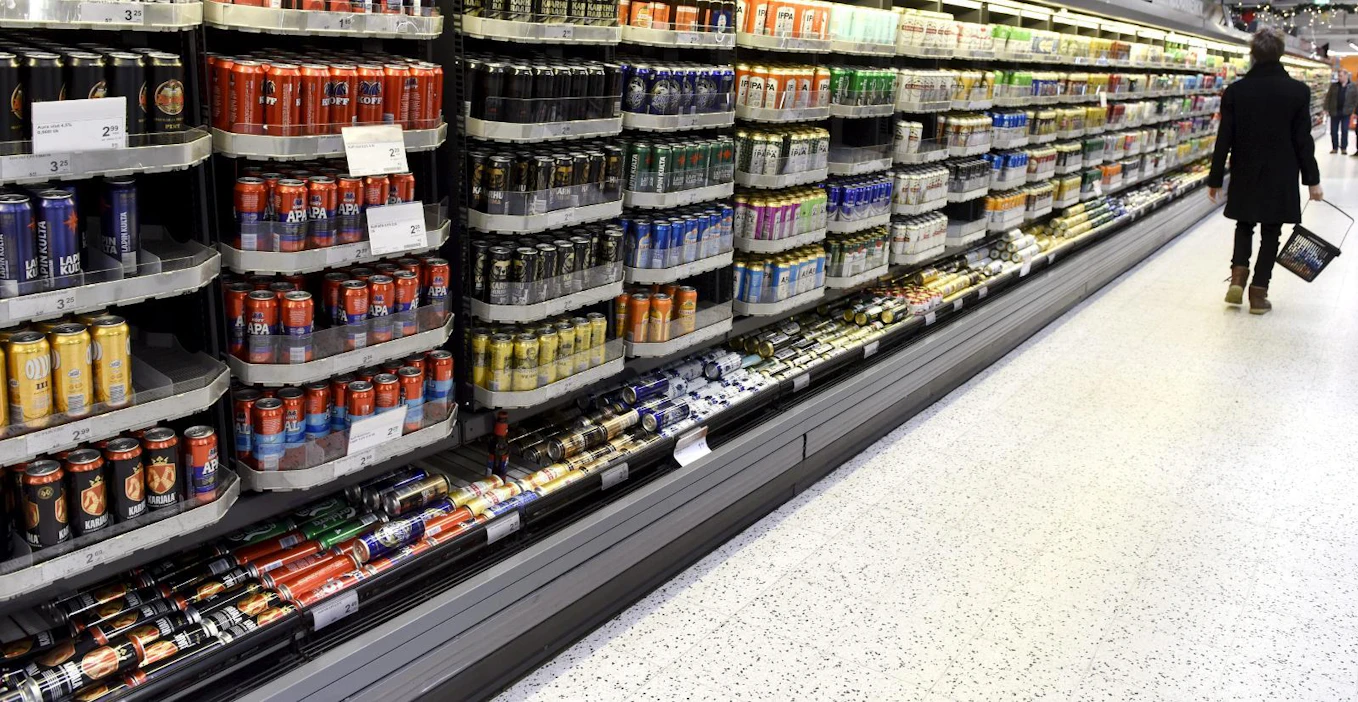 Kaupassa myytävien juomien korkein alkoholiprosentti nousee 5,5:een.