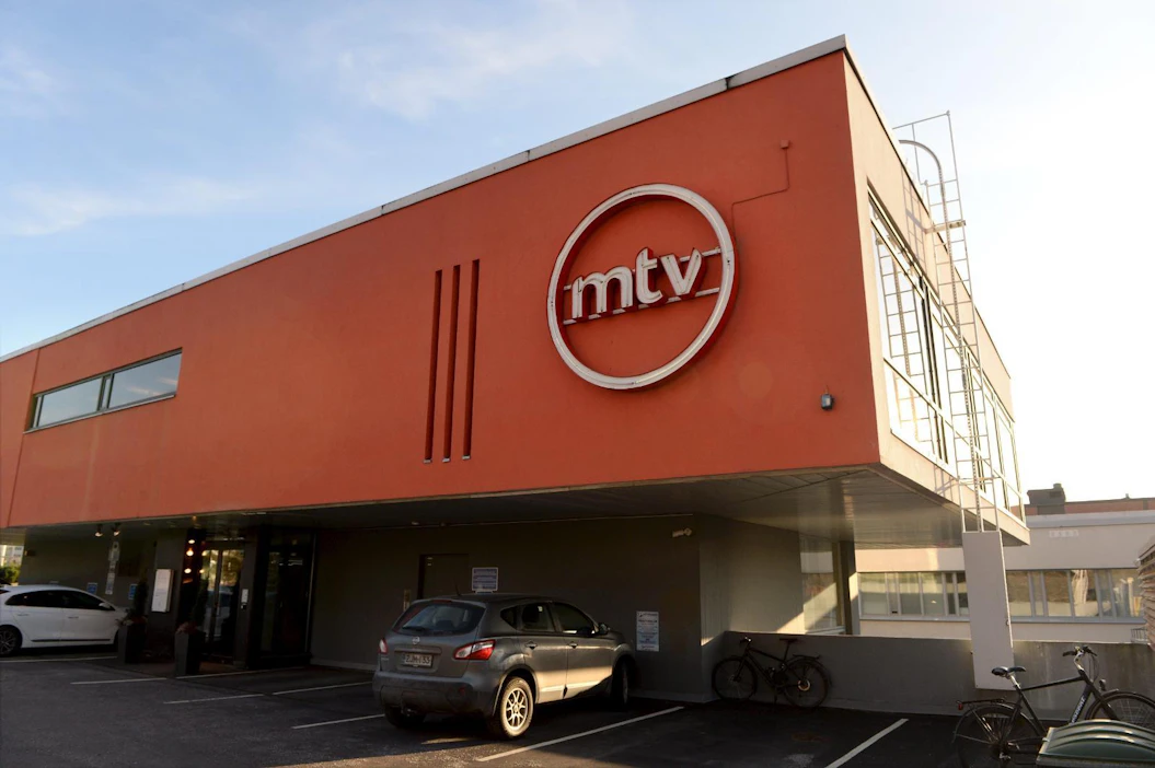 Mediayhtiö MTV muuttaa vuoden 2022 lopussa uusiin tiloihin. LEHTIKUVA / MIKKO STIG