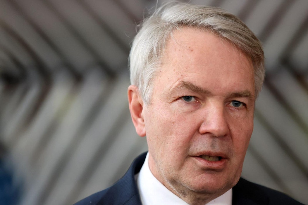 Ulkoministeri Pekka Haavisto (vihr.).
