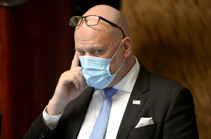 Mauri Peltokangas on ehdolla perussuomalaisten puheenjohtajistoon viikonlopun puoluekokouksessa. LEHTIKUVA / MIKKO STIG