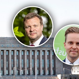 SDP:n Ville Skinnarin ja keskustan Petri Honkosen mukaan kehysriihineuvotteluissa on tänään edetty.