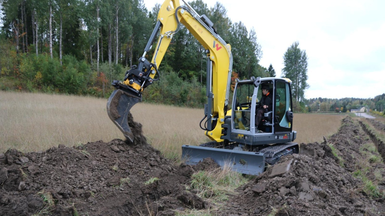 Wacker Nauson EZ80 was a winner of the comparison.