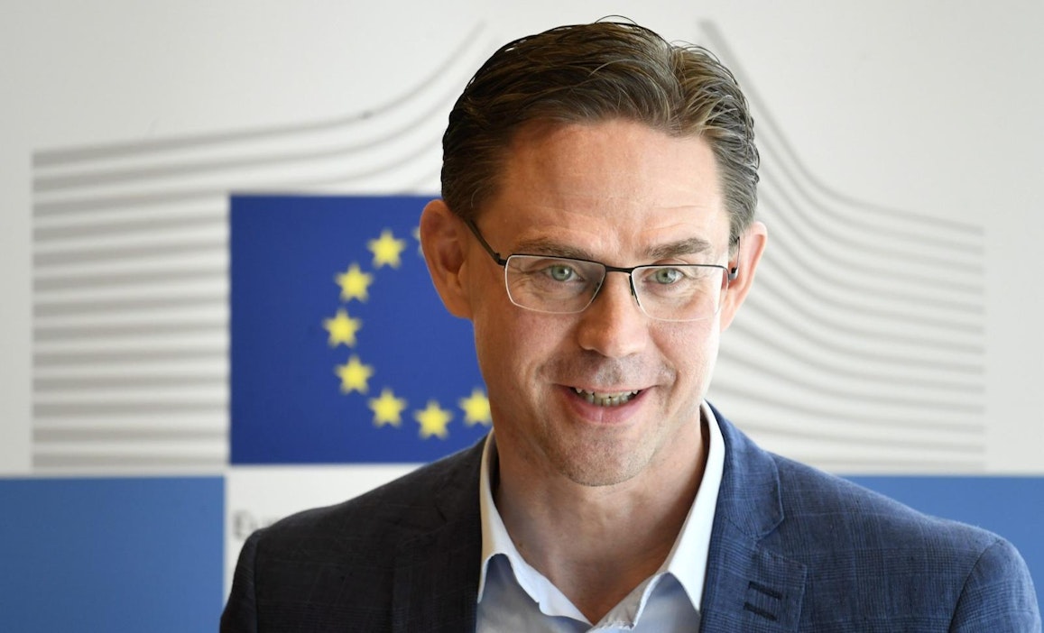 Katainen on toiminut EU-komissaarina vuodesta 2014. Lehtikuva / Heikki Saukkomaa