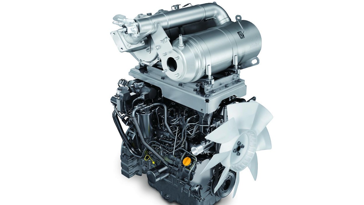 Yanmarin TNV-moottorisarja kasvaa kolmella turboahdetulla ja välijäähdyttimellä varustetulla uutuudella: kolmisylinterinen 1,6 litrainen (33,3 kW) sekä nelisylinteriset 2,1-litrainen (48,5 kW) ja kolmen teholuokan 3,1-litrainen (69,8/77,2/88,4 kW). Moottorit on varustettu joko Bosch tai Denso common rail suoraruiskutusjärjestelmällä. Tason 3B päästömääräykset täyttyvät mm. Yanmarin kehittämän partikkelisuodattimen avulla, sen huoltoväli on peräti 6 000 tuntia.
