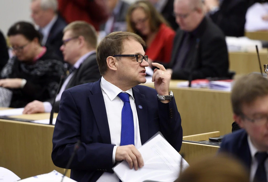 Pääministeri Juha Sipilän (kesk.) mukaan hallitus on päässyt sopuun sote-uudistuksesta. LEHTIKUVA / MARTTI KAINULAINEN