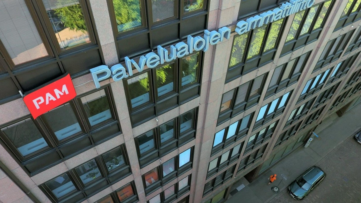 PAM aloittaa kevään työehtosopimusneuvottelut torstaina. LEHTIKUVA / Vesa Moilanen