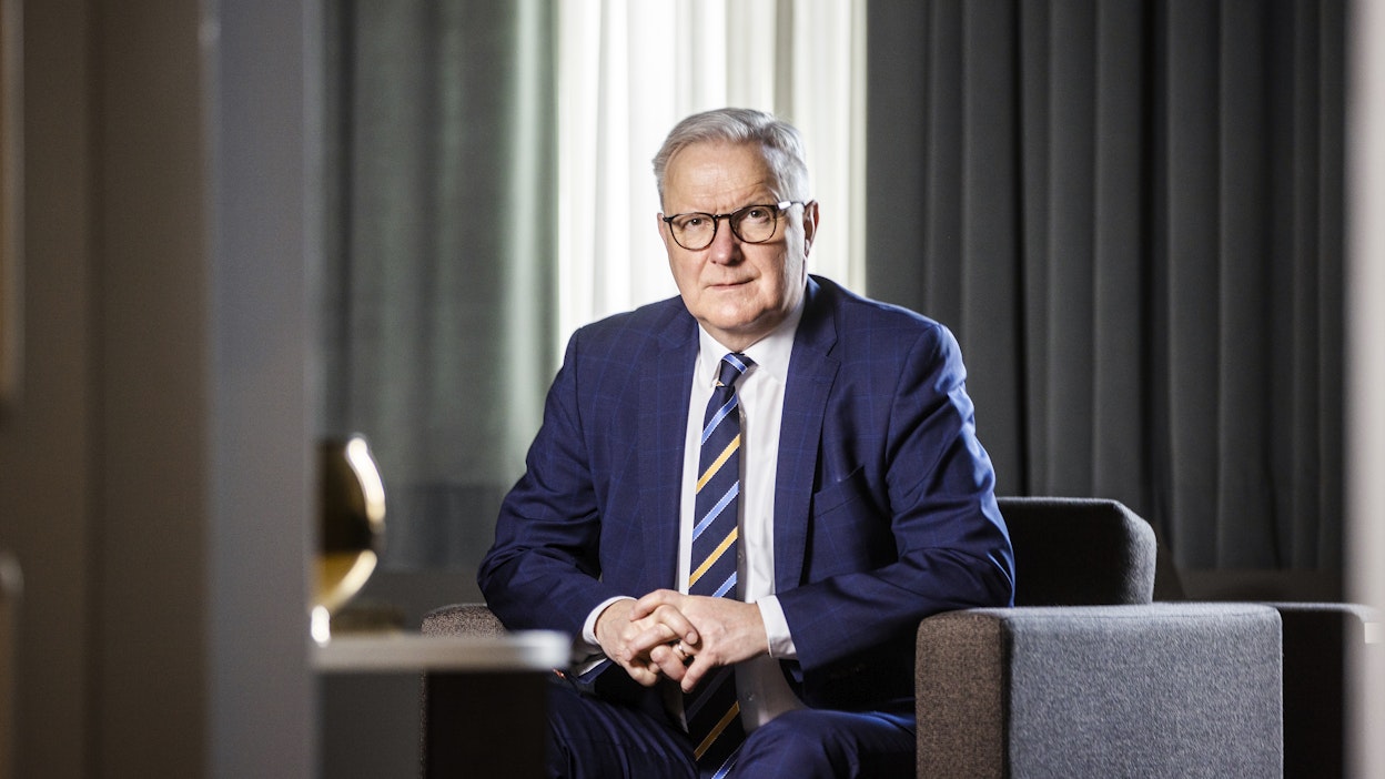 Suomen Pankin johtaja Olli Rehn on kansan suosikki seuraavaksi presidentiksi.