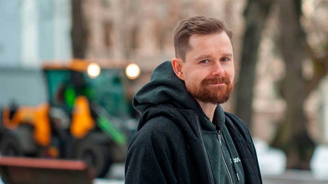 Cronvallin toinen perustaja ja toimitusjohtaja Walter Masalin.