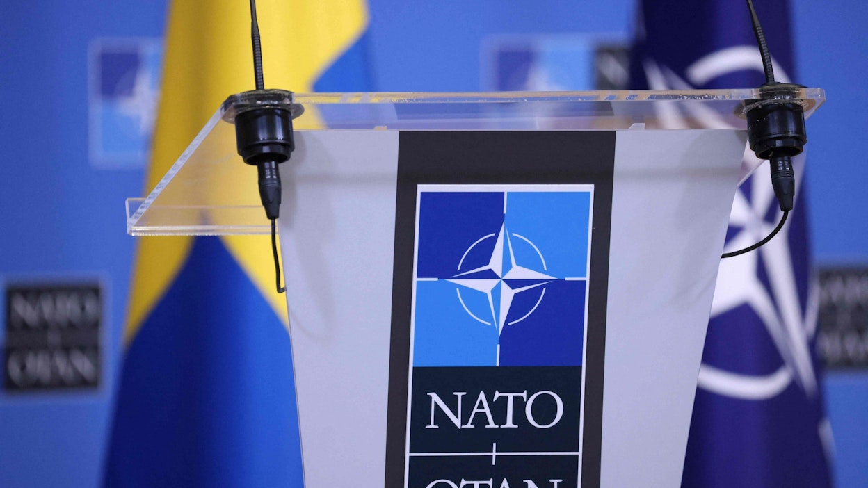 Suomen ja Ruotsin Nato-jäsenyys on ratifioimatta vain Turkissa ja Unkarissa. Molemmat ovat ilmoittaneet vahvistavansa ensiksi vain Suomen jäsenyyden. LEHTIKUVA/AFP. 