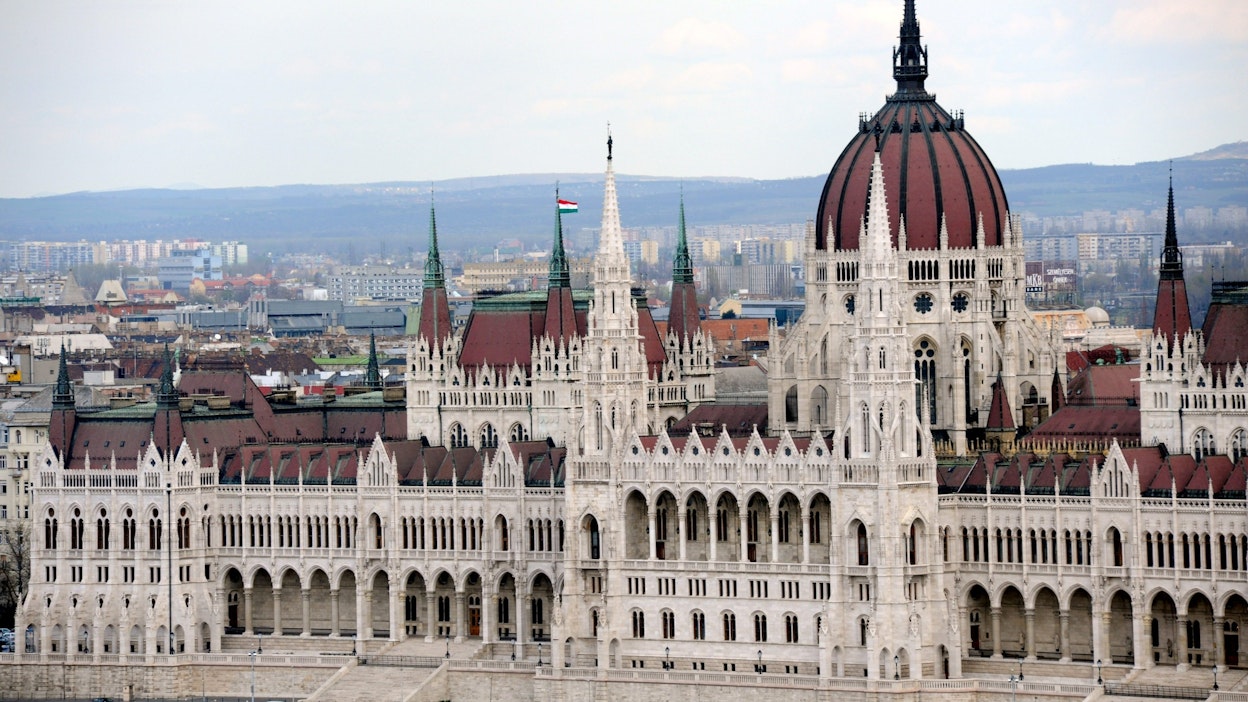 Unkarin parlamentin ilmoitetaan äänestävän Suomen Nato-jäsenyydestä 27. maaliskuuta. LEHTIKUVA / SARI GUSTAFSSON. 